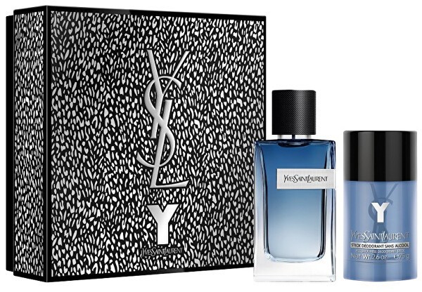 Yves Saint Laurent Y Live Intense For Men - EDT 100 ml + szilárd dezodor 75 ml