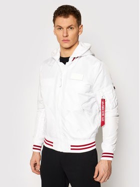 Alpha Industries Bomber dzseki Ma-1 Tt 126108 Fehér Regular Fit