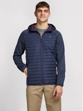 Jack&Jones Átmeneti kabát Multi Quilted 12182242 Sötétkék Regular Fit