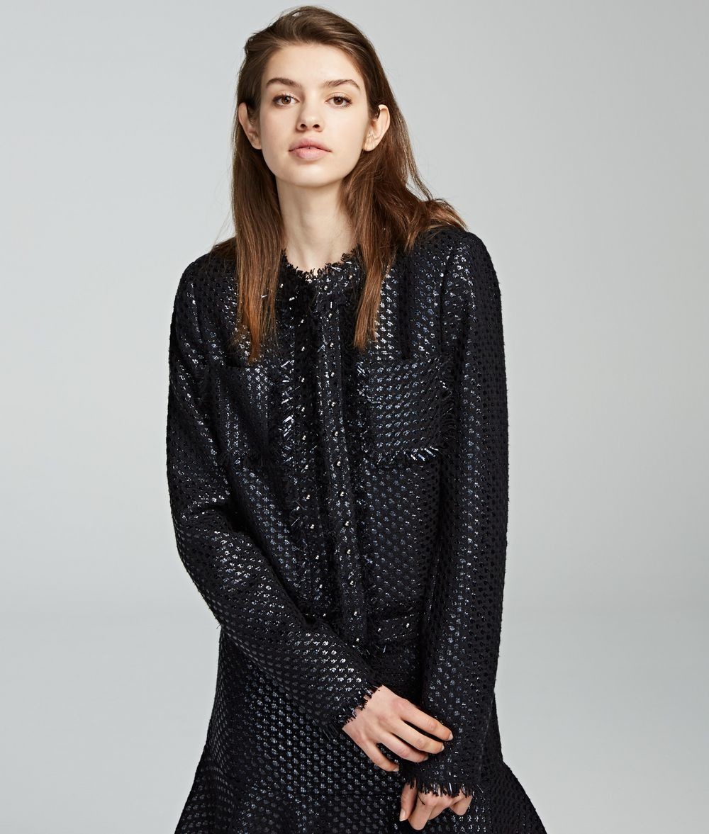 Zakó Karl Lagerfeld Karl'S Treasure Boucle Jacket