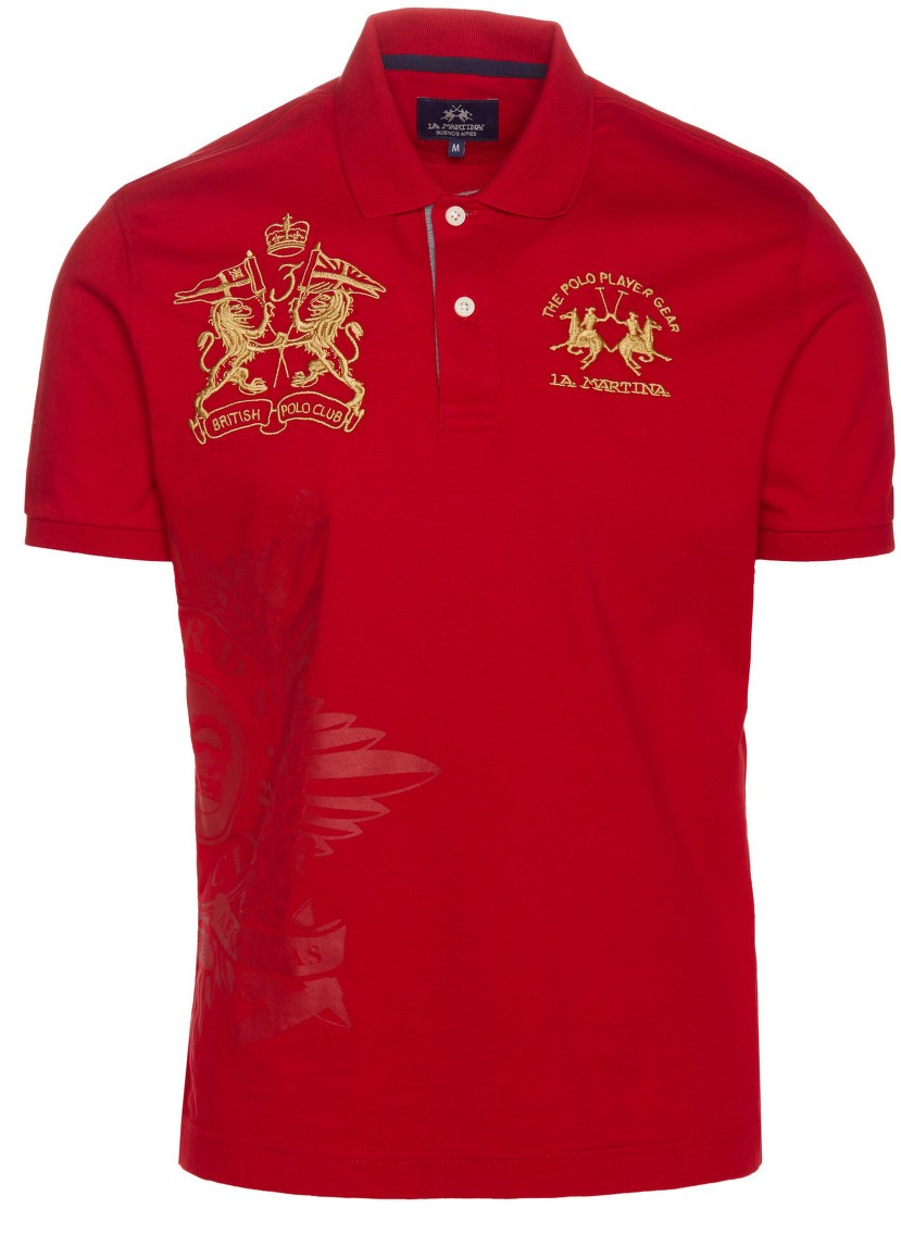 Póló La Martina Man Polo S/S Piquet Stretch