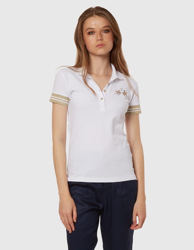 Póló La Martina Woman Polo S/S Piquet Stretch