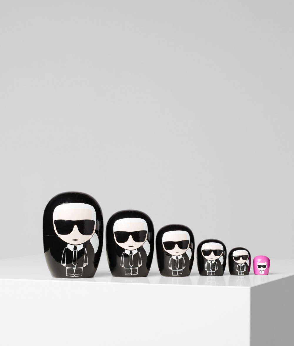 Baba Karl Lagerfeld K/Ikonik Dolls Set