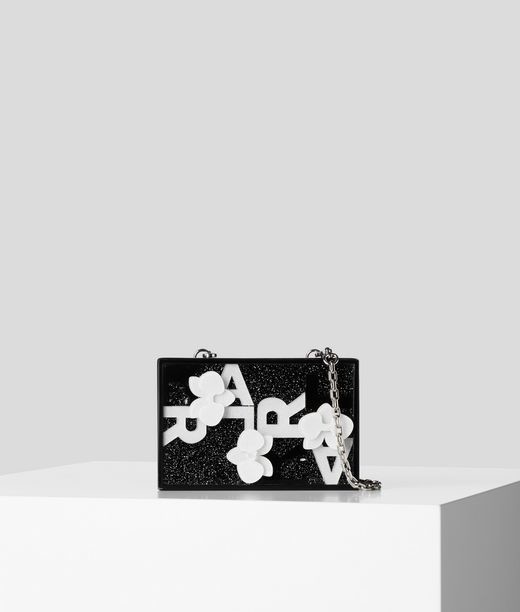 Retikül Karl Lagerfeld Karl 3D Orchid Minaudiere