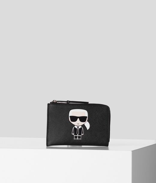 Bankkárty Tok Karl Lagerfeld K/Ikonik Zip Card Holder