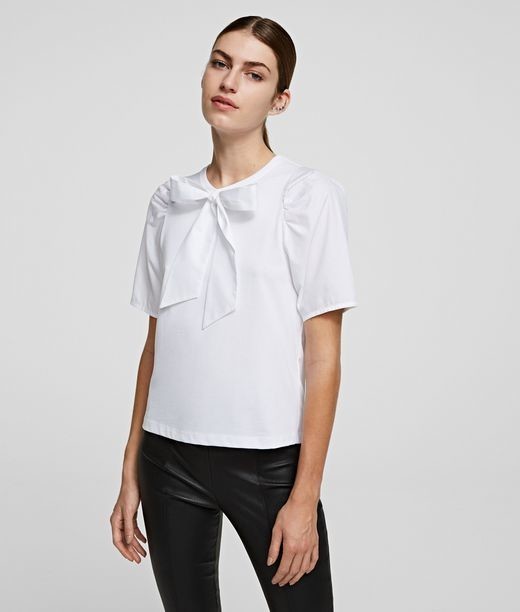 Póló Karl Lagerfeld Bow T-Shirt