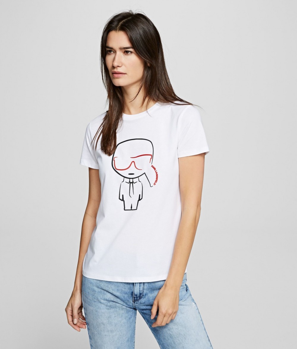 Póló Karl Lagerfeld Ikonik Karl Outline T-Shirt