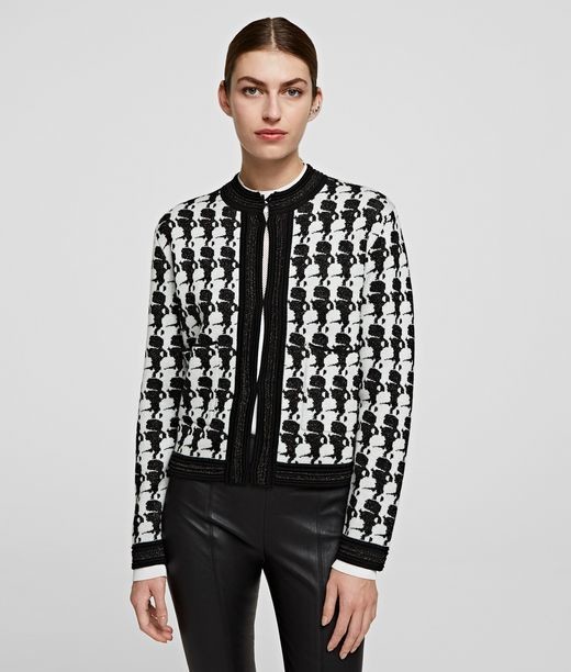 Kardigán Karl Lagerfeld Kameo Jacquard Cardigan