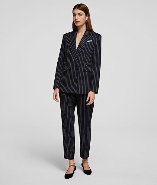 Nadrág Karl Lagerfeld Pinstripe Pants