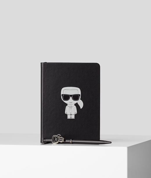 Füzet És Toll Karl Lagerfeld K/Ikonik Metallic Notebook