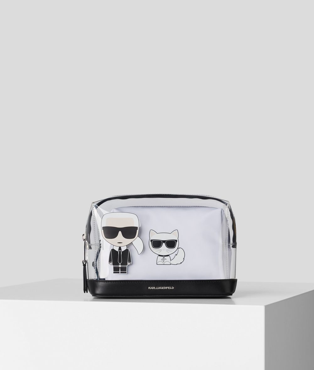 Táska Karl Lagerfeld K/Ikonik Transparent Pouch