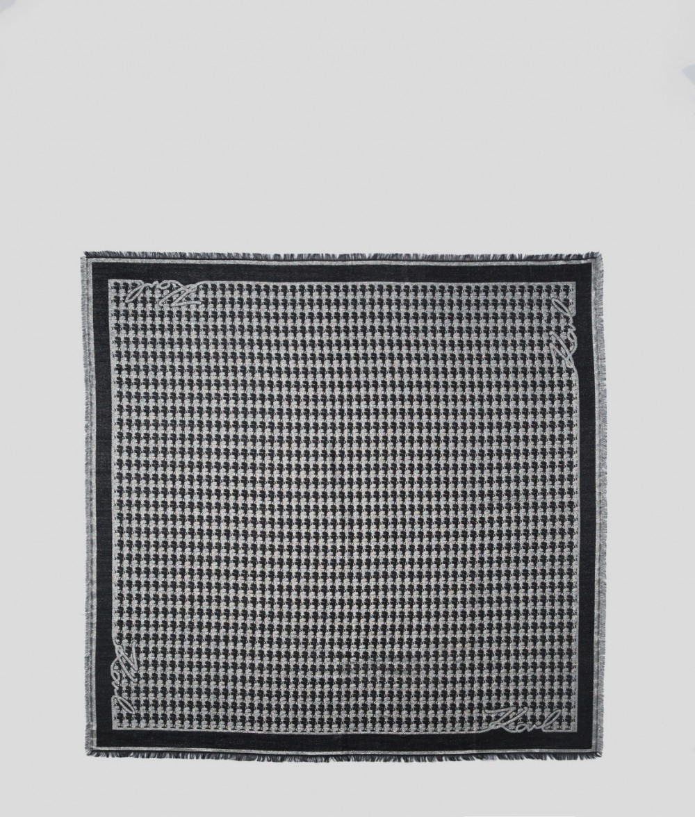 Sál Karl Lagerfeld Karl Kameo Signa Jaquard Scarf