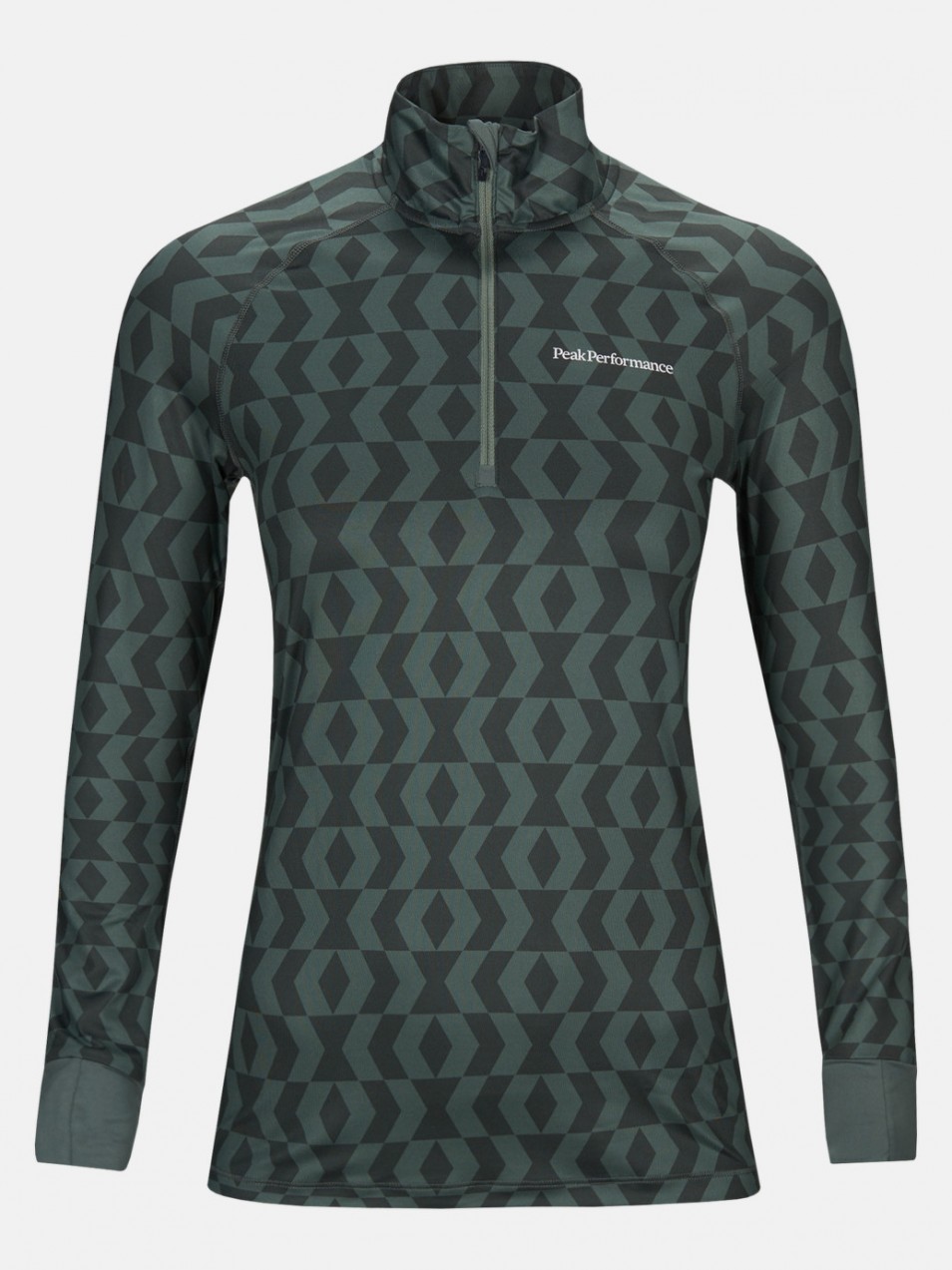 Termikus Fehérnemű Peak Performance W Spirit Half Zip Printed