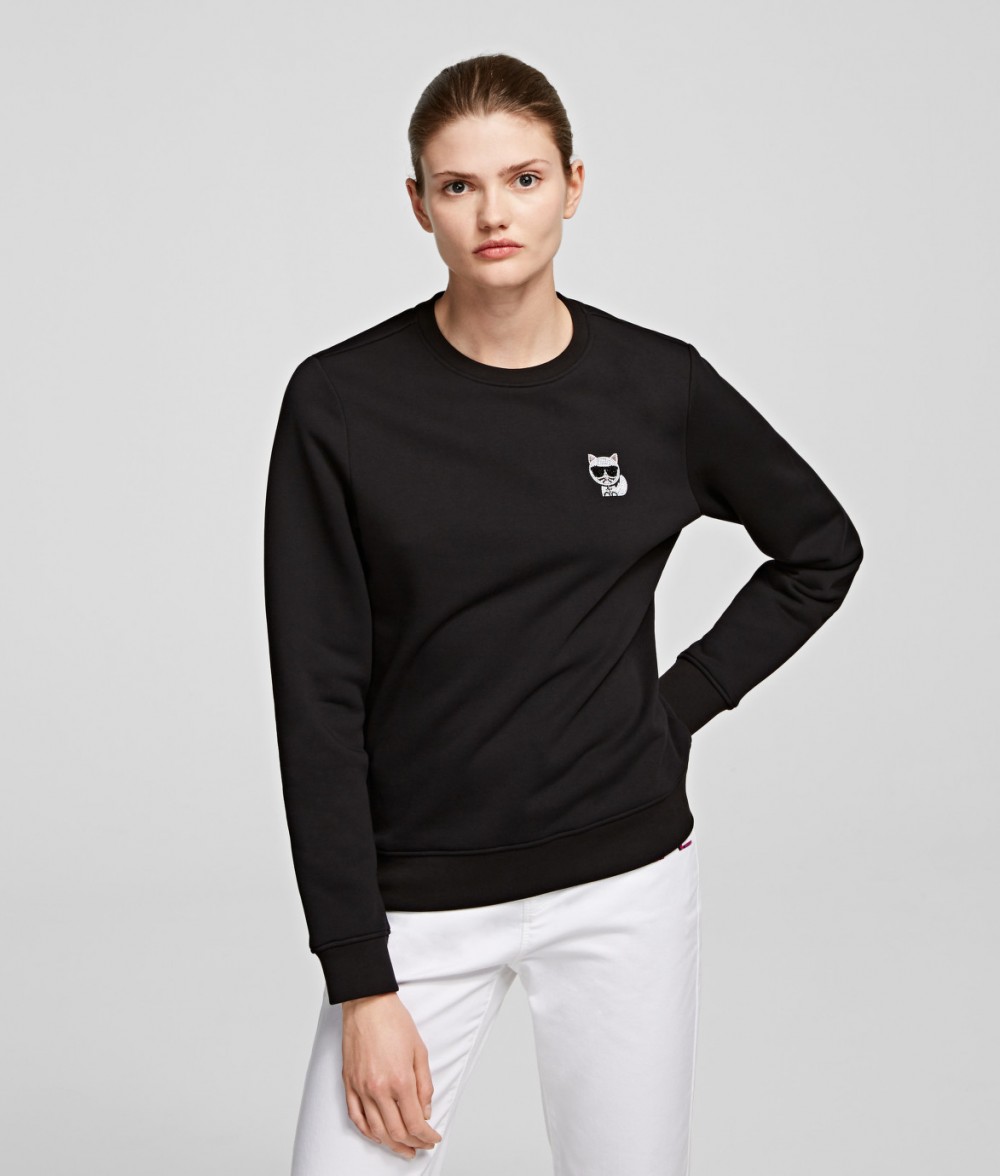 Melegítő Felső Karl Lagerfeld Ikonik Mini Choupette Rs Sweat