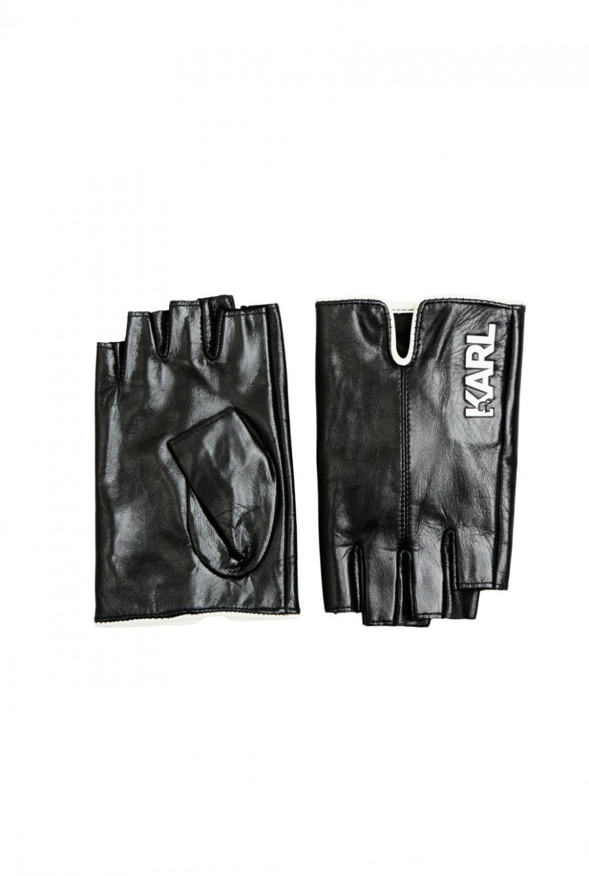 Kesztyű Karl Lagerfeld K/Logo Leather Glove