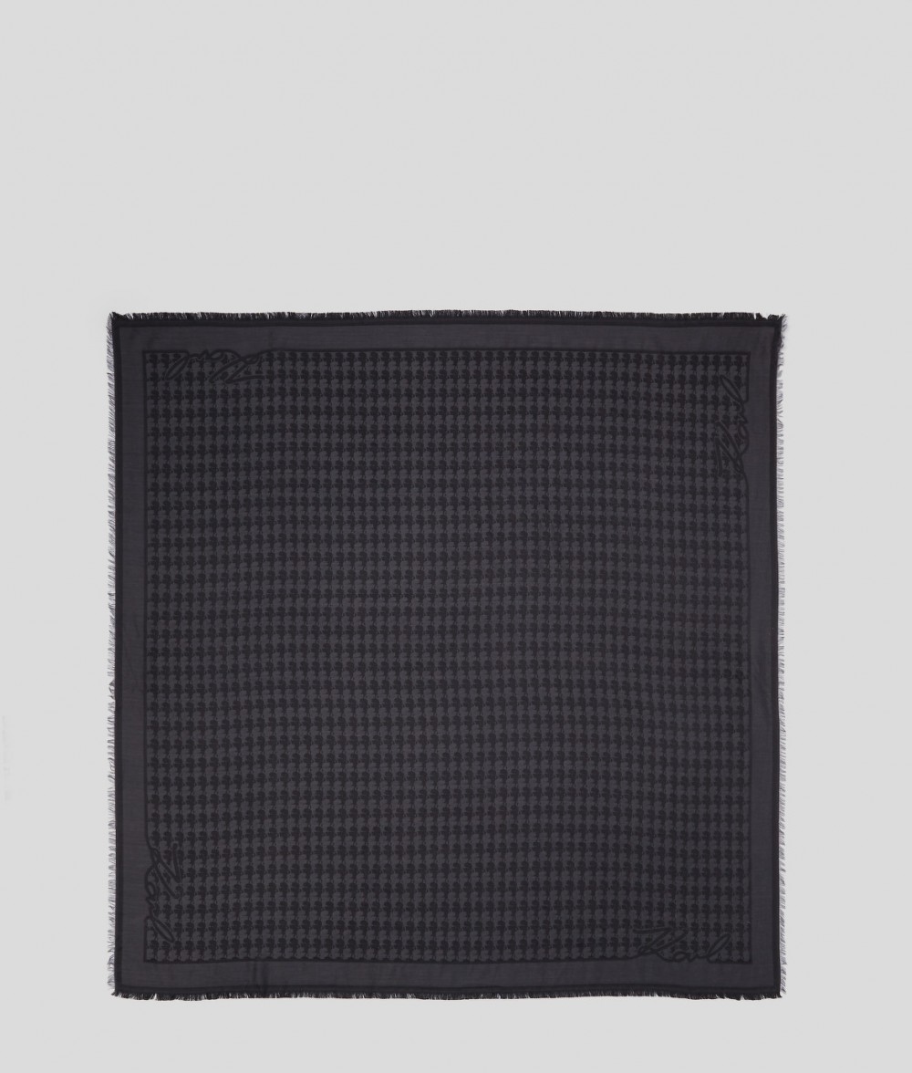 Sál Karl Lagerfeld K/ Kameo Signa Jacquard Scarf