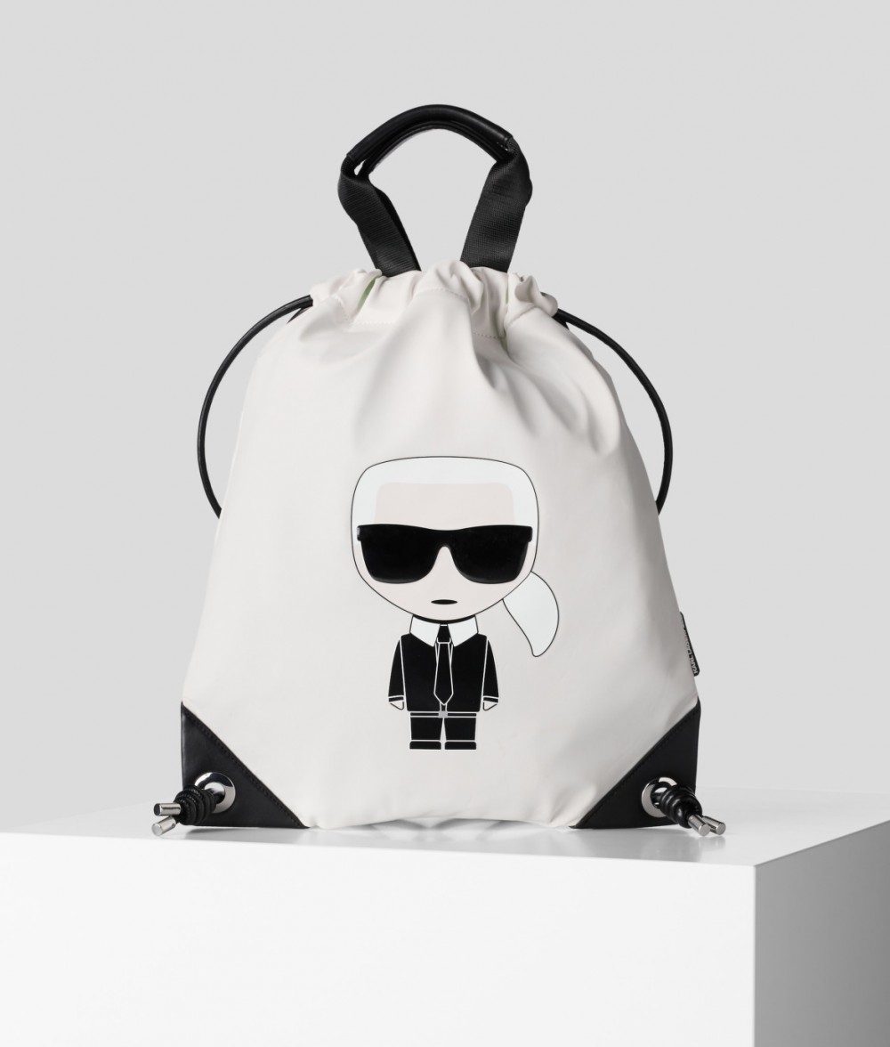 Táska Karl Lagerfeld K/Ikonik Nylon Flat Backpack