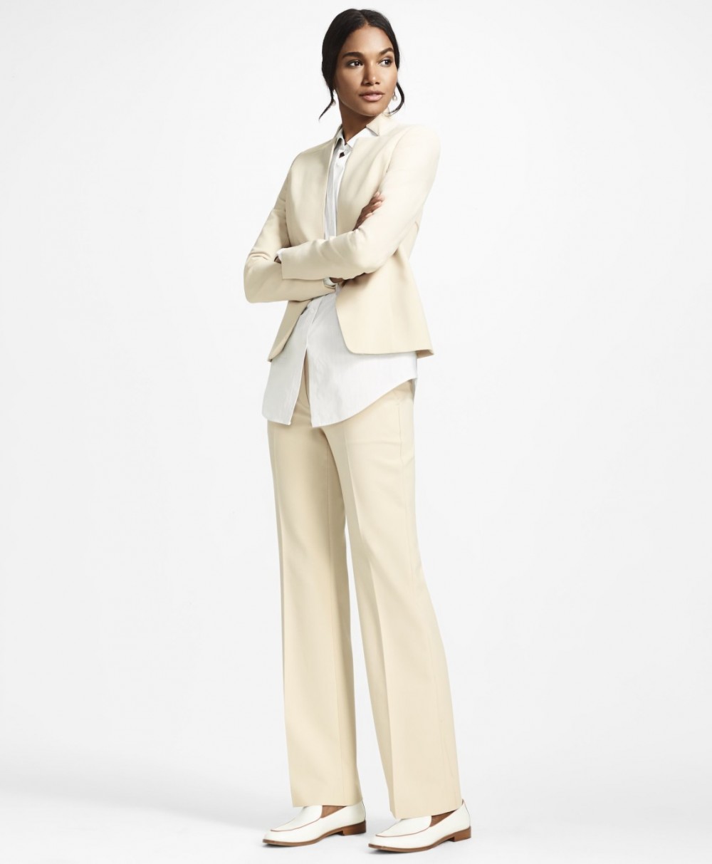 Nadrág Brooks Brothers Double-Weave Pants