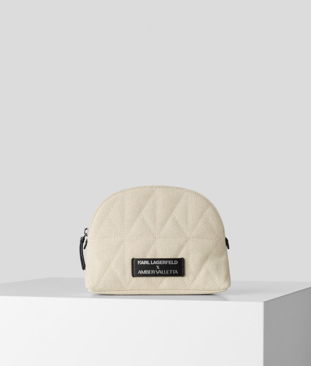 Kozmetikai Táska Karl Lagerfeld Klxav Rounded Washbag