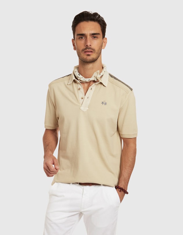 Póló La Martina Man Polo Short Sleeves Cotton