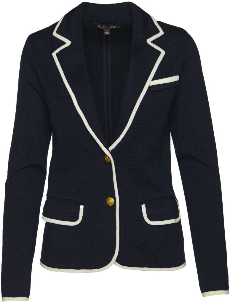 Kardigán Brooks Brothers Swt Jkt Merino Ls Navy