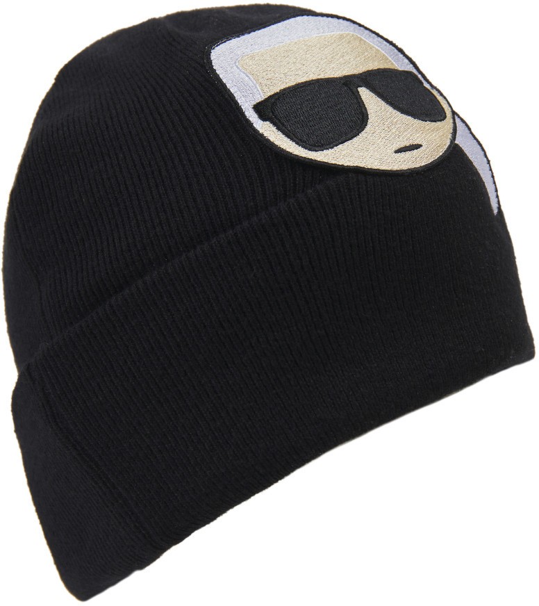 Sapka Karl Lagerfeld K/Ikonik Embroidery Beanie