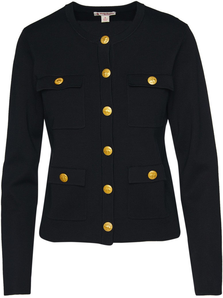 Kardigán Brooks Brothers Swt Ctn Jacket Caviar